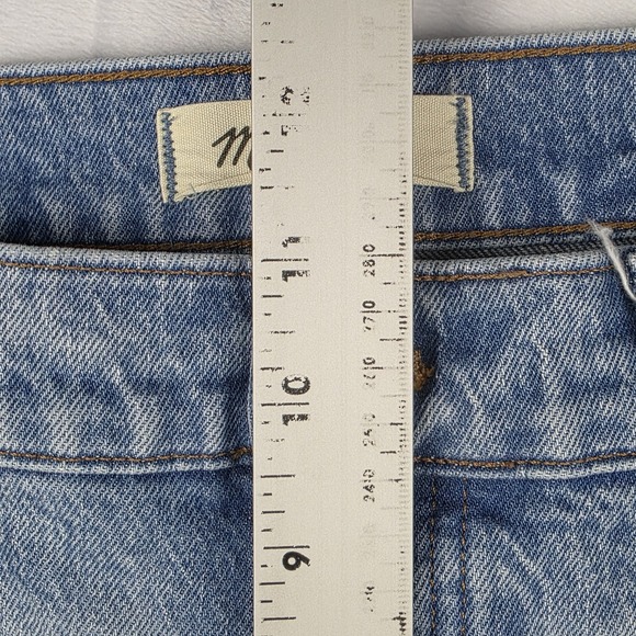 Madewell Jeans Womens Size 31 Mid Rise 90s Straight Jean Barbosa Wash Blue Pants - Picture 14 of 15